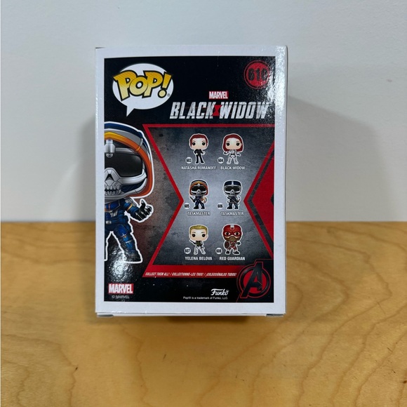 Funko Pop! Black Widow Taskmaster Figure - Black and Blue - Picture 2 of 2